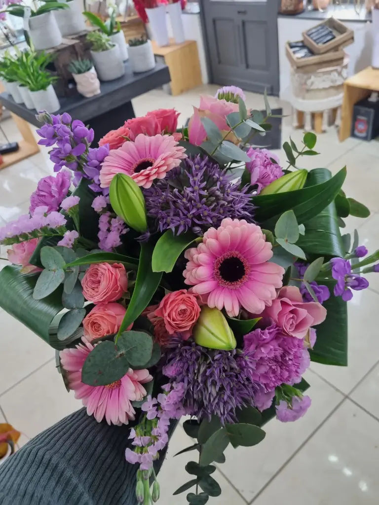 Quartz - Bouquet Rose (S, Sans message)